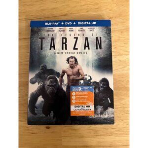 The Legend Of Tarzan 2016 Blu-Ray DVD Digital HD Adventure Skarsgard New Sealed